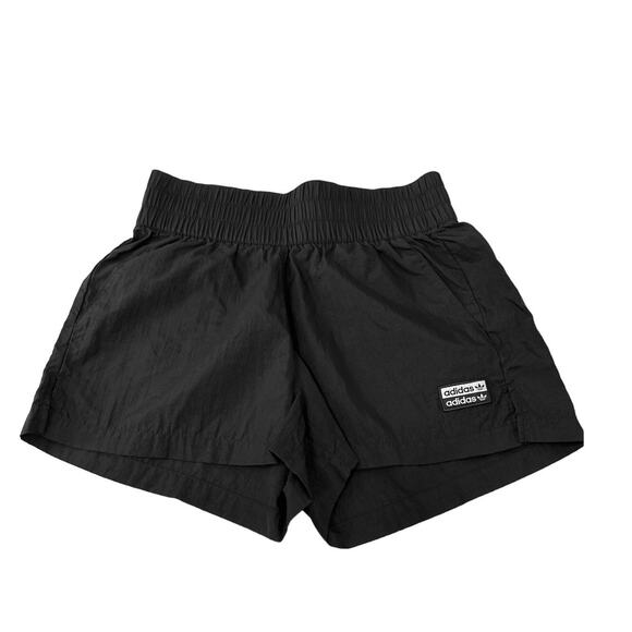 adidas Pants - Adidas Nylon Athletic Active Black Casual Running Shorts Size Women's Small